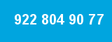 922 804 90 77